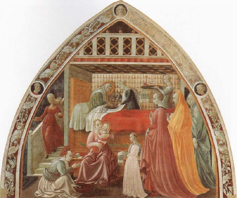 UCCELLO, Paolo Birth of the Virgin France oil painting art